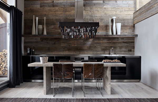 Interiors Crush Swiss Ski Chalet