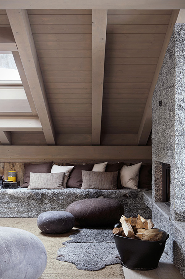 Interiors Crush Swiss Ski Chalet