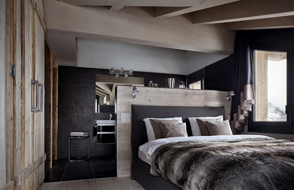 Interiors Crush Swiss Ski Chalet