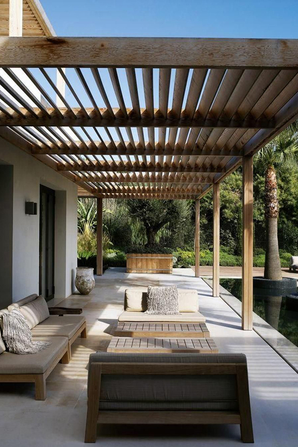 I've researched some stylish pergola ideas for the summer in this post, from custom built to innovative uses and beautiful decorations.
