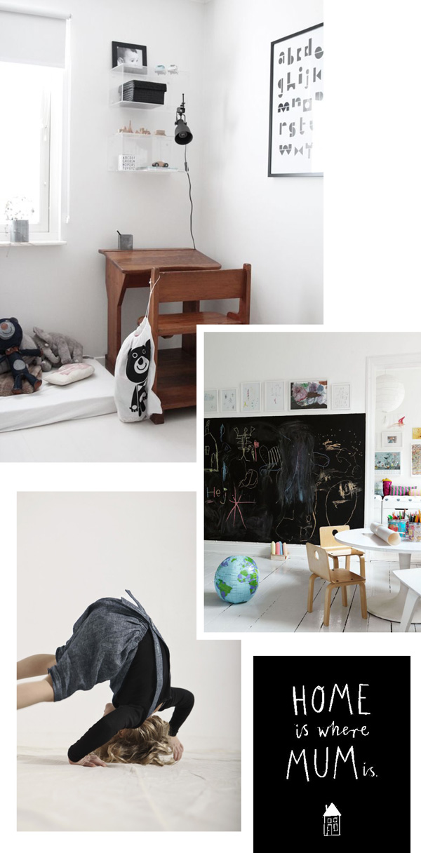 Black And White Kids Room Ideas